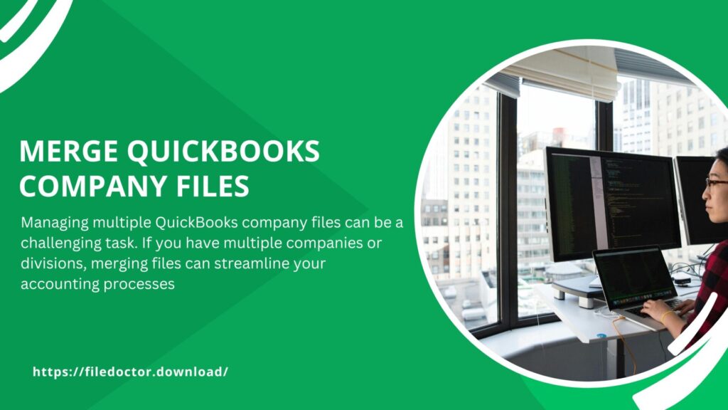 merge quickbooks company files