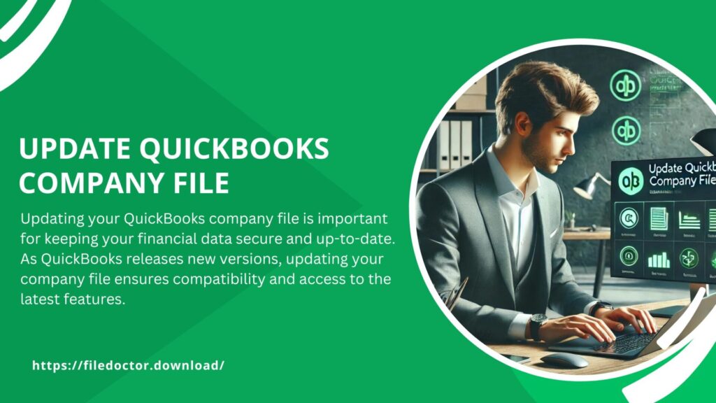 update quickbooks company file